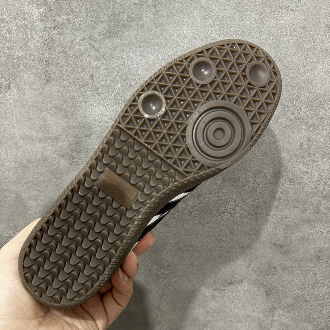 图片[9]-【定制版】Adidas originals Samba OG 灰白小花 此款以简约大方的造型设计，给人以随性休闲的时尚格调，穿着舒适轻便，运动灵活自如，蓝满足日常个性穿搭。 货号：IF4392 尺码：35 36 36.5 37 38 38.5 39 40-选品中心