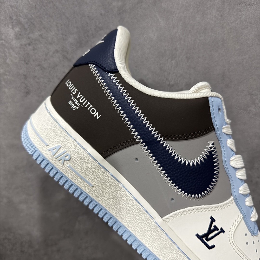 图片[7]-【定制版】Nike Air Force 1\’07 Low LV联名 彩色拼接 空军一号低帮休闲板鞋  #原楦头原纸板 原装鞋盒 定制五金配件 内置全掌气垫 原厂鞋底 货号：SC0601-560  尺码：36 36.5 37.5 38 38.5 39 40 40.5 41 42 42.5 43 44 44.5 45-选品中心