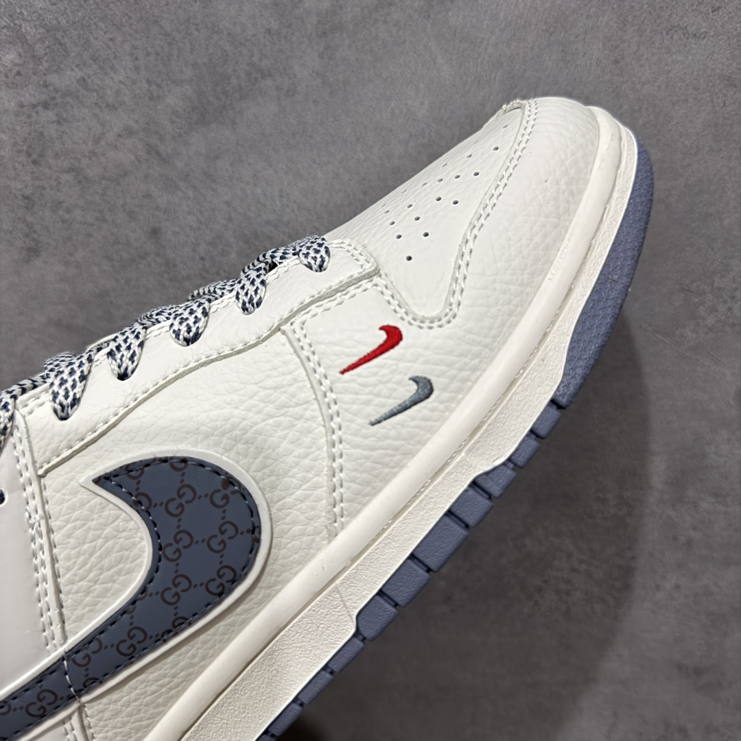  
【定制版】Nike SB Dunk Low 古驰联名 灰花勾 周年高端定制 低帮休闲板鞋
#定制鞋