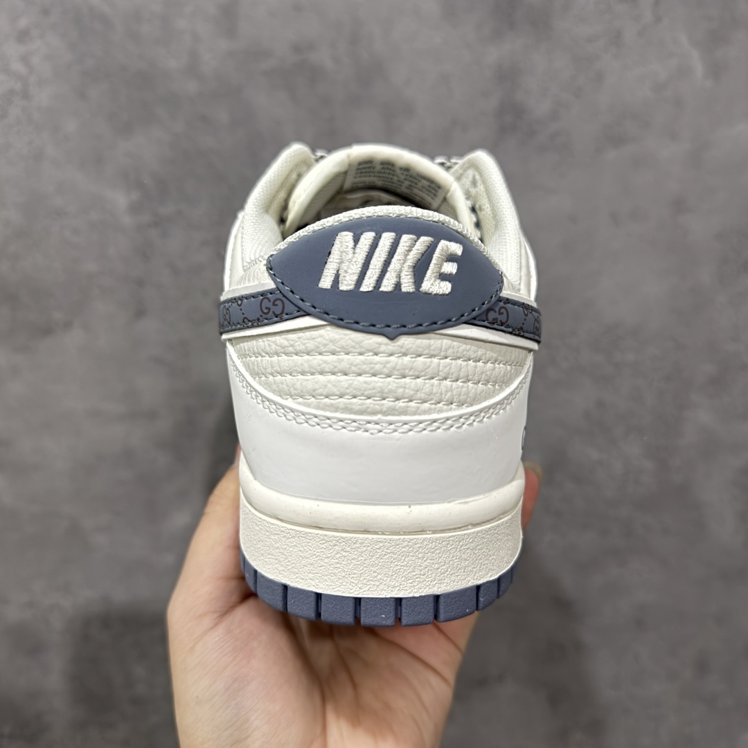  
【定制版】Nike SB Dunk Low 古驰联名 灰花勾 周年高端定制 低帮休闲板鞋
#定制鞋