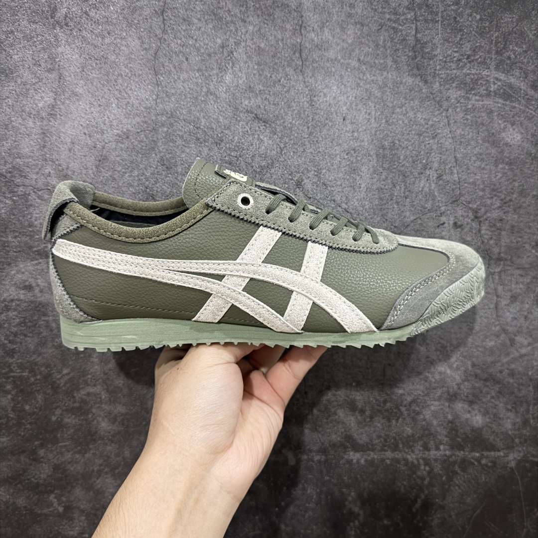  
【公司级】Asics 鬼冢虎 Mexico 66 SD款 牛皮革 绿白色
印尼厂Oem原单材料 实拍