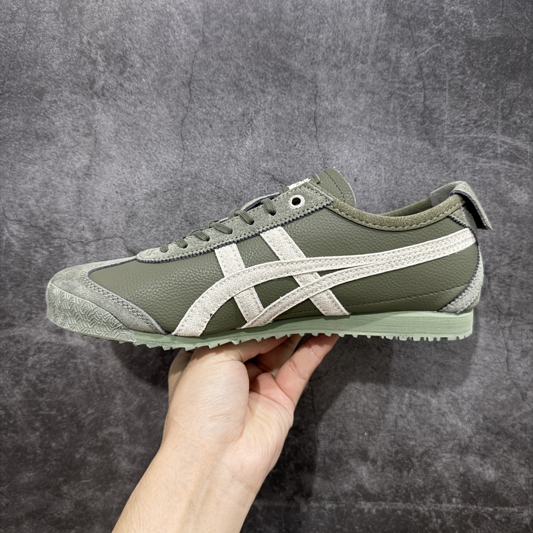  
【公司级】Asics 鬼冢虎 Mexico 66 SD款 牛皮革 绿白色
印尼厂Oem原单材料 实拍