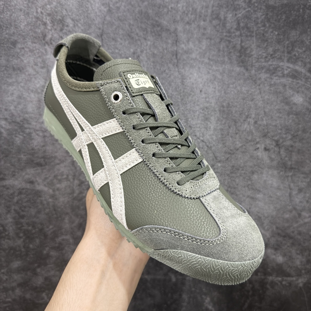  
【公司级】Asics 鬼冢虎 Mexico 66 SD款 牛皮革 绿白色
印尼厂Oem原单材料 实拍