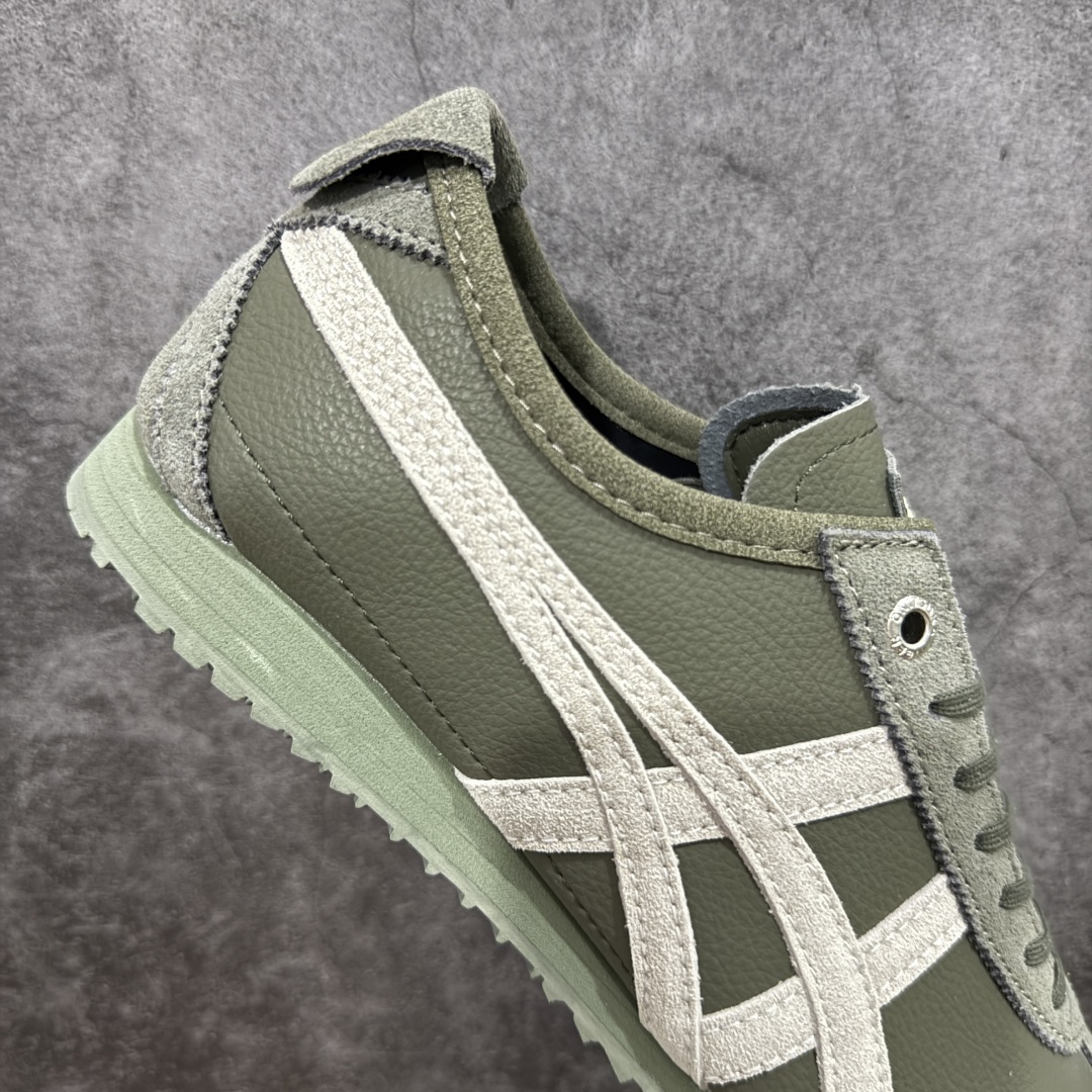  
【公司级】Asics 鬼冢虎 Mexico 66 SD款 牛皮革 绿白色
印尼厂Oem原单材料 实拍