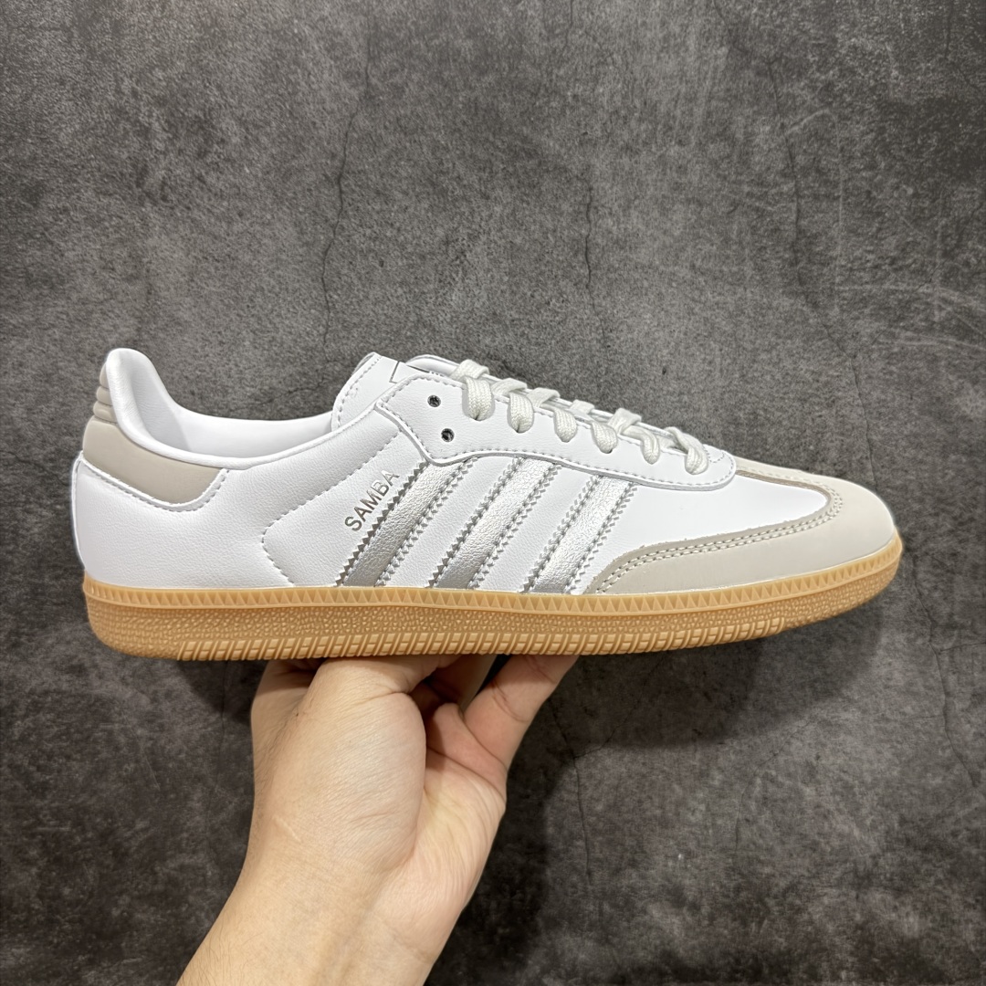  
【纯原】AD Original Samba OG 复古经典轻便板鞋 白银生胶底JI2725
口碑大厂
