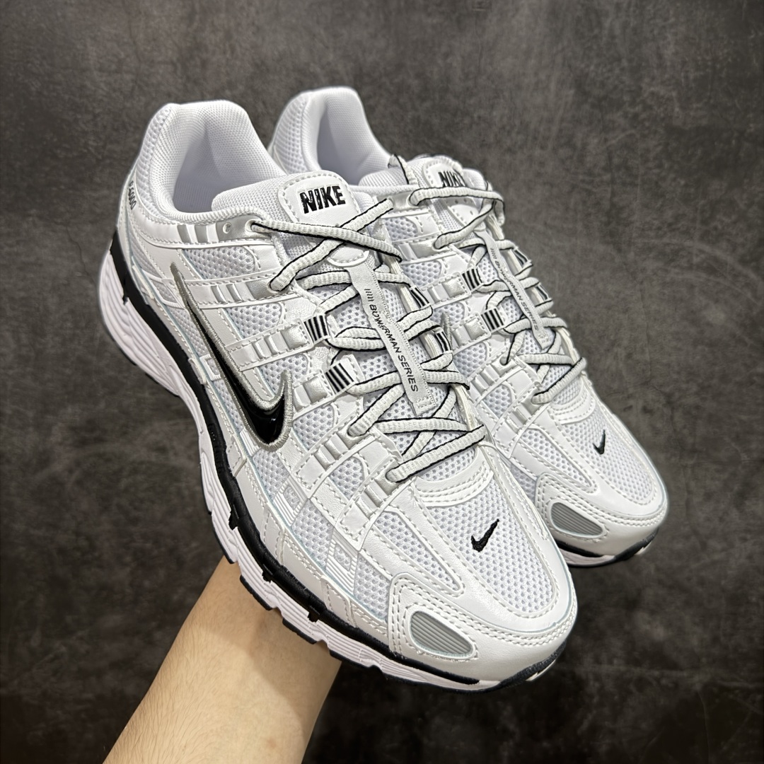 【纯原CS版】NK P-6000 复古老爹休闲运动鞋 白黑 全新公司级品质 组合大底 中底拉帮等细节区别市售通货品质 市面唯一正确三明治网面 货号:CD6404-107 尺码:36 36.5 37.5 38 38.5 39 40 40.5 41 42 42.5 43 44 44.5 45-选品中心