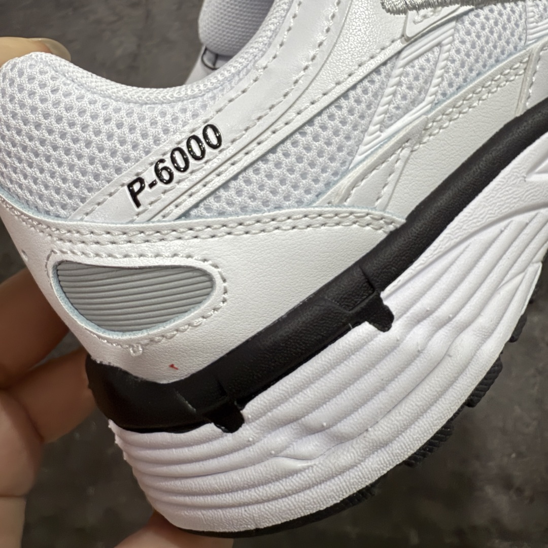 图片[3]-【纯原CS版】NK P-6000 复古老爹休闲运动鞋 白黑 全新公司级品质 组合大底 中底拉帮等细节区别市售通货品质 市面唯一正确三明治网面 货号：CD6404-107 尺码：36 36.5 37.5 38 38.5 39 40 40.5 41 42 42.5 43 44 44.5 45-选品中心