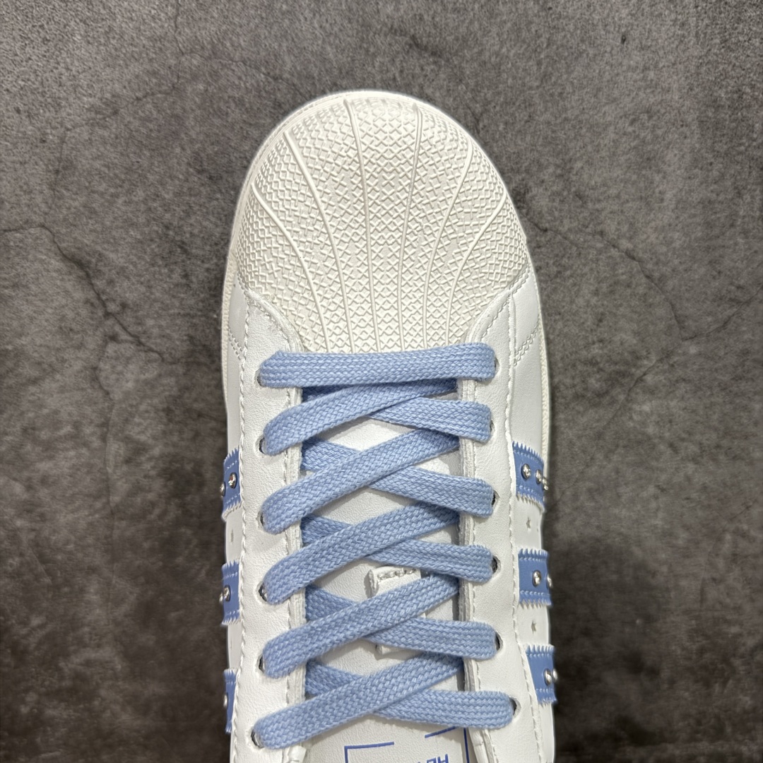    
【纯原版】Adidas Originals Superstar 全新配色 白蓝钻
贝壳头休闲板鞋
