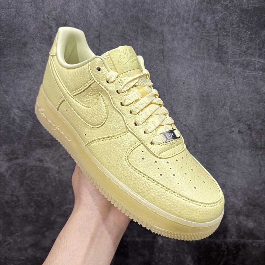 图片[3]-【G纯原】NOCTA x Air Force 1 空军桃心 星剑联名 休闲板鞋黄色 CZ8065-800 独家私模 原厂皮料 配件齐全 原楦原纸板 纯正版型 清洁度完美 内置全掌气垫 尺码：35.5-47.5-选品中心