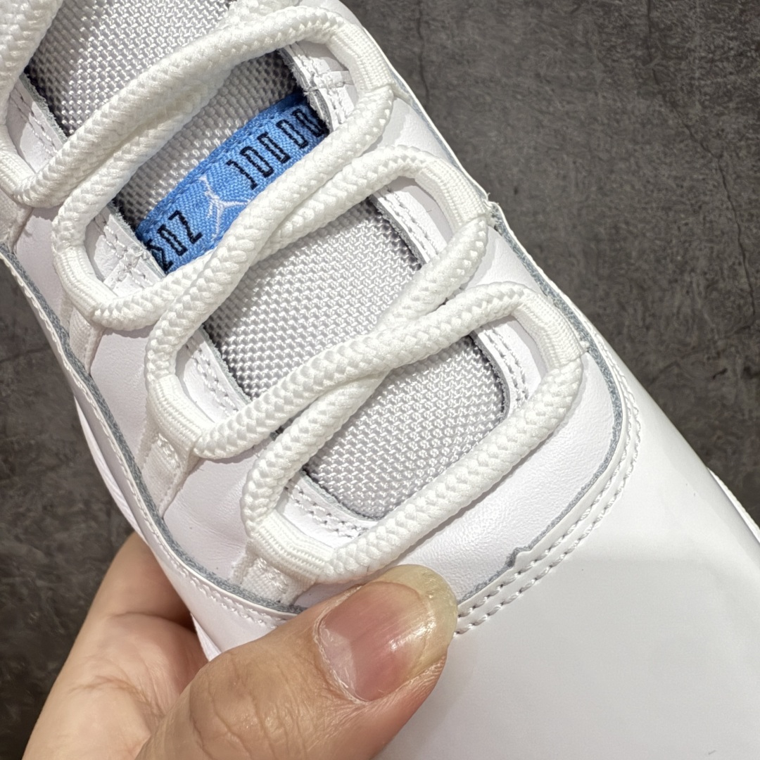 图片[5]-【外贸纯原】Air Jordan AJ11 Retro High \”Legend Blue\” 传奇蓝2024 CT8012-104 专业AJ外贸大厂出品 纯原质感 进口头层皮料 中底拉帮线 整体清洁度等各方面细节完全一键转发碾压市面诸多嘴炮\”纯原\” 升级原楦原纸版数据开发版型 采用漆皮镀膜牛培革组合耐磨防刮牛津布鞋面材质 搭载原厂碳纤维缓震中底 还原ZP细节 原厂流水成型工艺 厂级拉帮注胶效果 尺码：36 36.5 37.5 38 38.5 39 40 40.5 41 42 42.5 43 44 45 46 47.5 48.5-选品中心