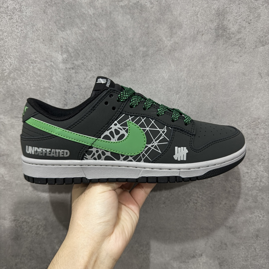 【定制版】Nike SB Dunk Low UN联名 创意黑绿勾 高端定制 低帮休闲板鞋  #定制鞋盒 大厂纯原品质出货 超高清洁度 皮料切割干净无任何毛边 细节完美 货号:QW5836-019  尺码:36 36.5 37.5 38 38.5 39 40 40.5 41 42 42.5 43 44 44.5 45-选品中心