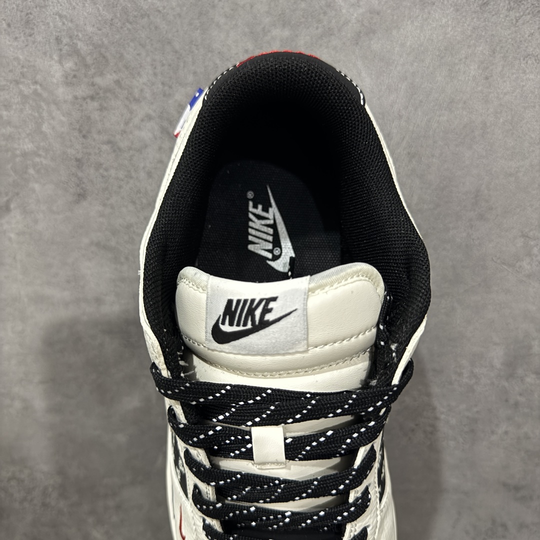 定制版Nike SB Dunk Low“MLB联名——弹幕白勾” 周年高端定制 低帮休闲板鞋  CS1688-101