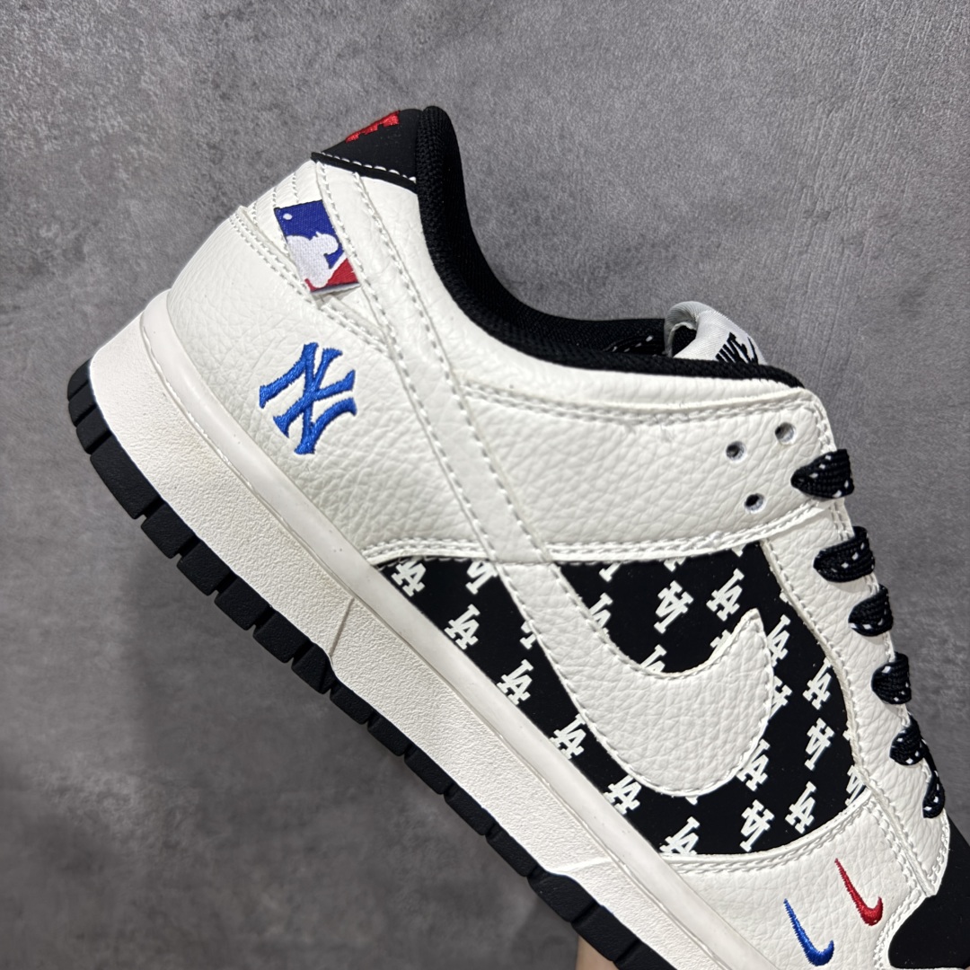 定制版Nike SB Dunk Low“MLB联名——弹幕白勾” 周年高端定制 低帮休闲板鞋  CS1688-101