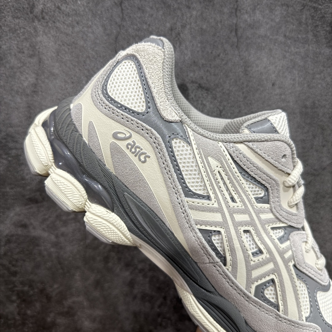 图片[7]-【总裁版本】顶级 Asics GEL-NYC系列 灰白 亚瑟士运动休闲透气专业跑鞋 行业领头版本 出货即巅峰 原鞋购入开发 原材料 原数据打造 完美版型 超完美做工 细节一步到位 原版对比无任何差别 #鞋面采用反绒皮与网布拼接 透气舒适兼具休闲时尚 结合简明的配色 展现品牌的传承及引领复古流行的主题 虎爪造型的LOGO  #鞋身稳定包裹系统 支撑鞋身 经典宽大鞋型配备防偏移设计提升包裹性 穿着舒适鞋面透气孔设计 提供透气性 货号：1201A789-103  尺码：36 37 37.5 38 39 40 40.5 41.5 42 42.5 43.5 44 44.5 45 46 47-选品中心