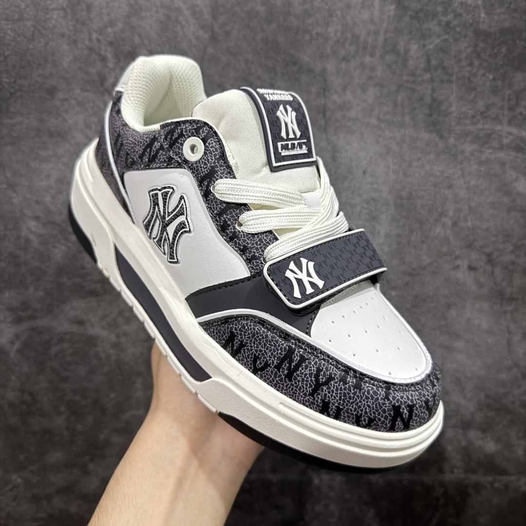 图片[3]-【纯原版】韩国洋基队NY大标潮流老爹鞋 MLB小白鞋市面上唯一顶级纯原版本 原材料打造 原楦原档案数据开发版型 完美鞋头弧度/后套收口效果🆚市面文案版本‼️ 原厂立体填充鞋舌海绵 中底注胶孔原数据开发模具大底 原厂转印标 保证不掉字 内增高6cm 原厂1：1模具开发 原厂进口纳米材质 原厂 全套手提袋 原盒雷射防伪标包装 天猫订单品质 官网尺码35 36 36.5 37.5 38 38.5 39 40 40.5 41 42 42.5 43 44 44.5 45-选品中心