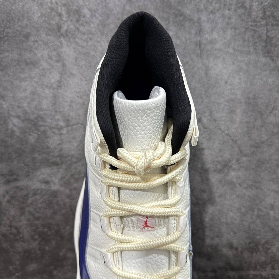 图片[8]-【外贸纯原】Air Jordan 11 Retro AJ11乔11 \” Rare Air \” 白蓝红 稀有空气 货号：IH0296-400 专业AJ外贸大厂出品 纯原质感 进口头层皮料 中底拉帮线 整体清洁度等各方面细节完全一键转发碾压市面诸多嘴炮\”纯原\” 升级原楦原纸版数据开发版型 采用漆皮镀膜牛培革组合耐磨防刮牛津布鞋面材质 搭载原厂碳纤维缓震中底 还原ZP细节 原厂流水成型工艺 厂级拉帮注胶效果 尺码：36 36.5 37.5 38 38.5 39 40 40.5 41 42 42.5 43 44 45 46 47.5-选品中心