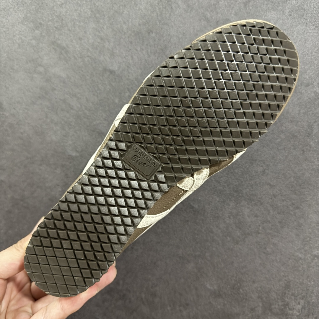 图片[9]-【公司级】Asics 鬼冢虎 Mexico 66 SD款 牛皮革 棕白色 印尼厂Oem原单材料 实拍上架 其余全部客供材料 淘宝B级代购店铺内供💯 四联官方吊牌 乳胶组合鞋垫、羊皮纸质中底 不用宰手买专柜 这里满足你👊🏼 尺码：36-45-选品中心