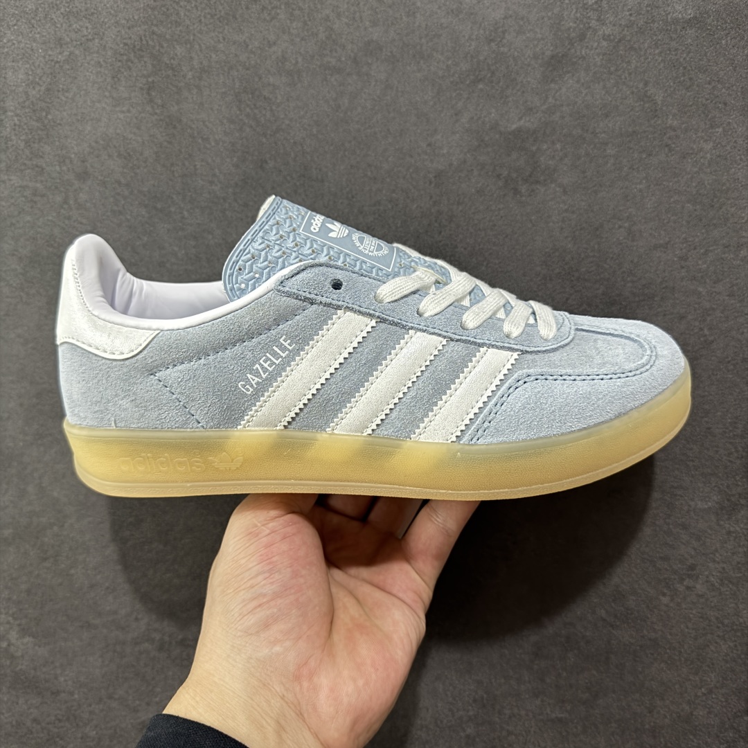 【公司级】Adidas Originals Gazelle Indoor JQ7009 三叶草复古休闲防滑耐磨低帮板鞋  尺码:35 36 36.5 37 38 38.5 39 40 40.5 41 42 42.5 43 44 44.5 45 编码:YQB200210-选品中心