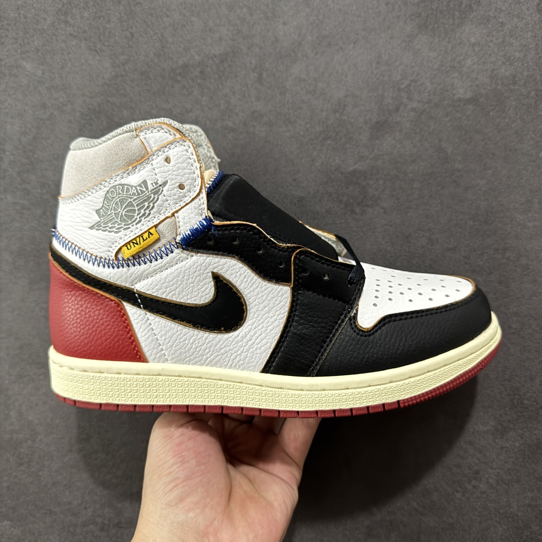 【头层福利版】Union x Air Jordan 1 Retro High高帮aj1 乔丹一代经典复古运动篮球板鞋 大厂福利 全头层皮料 原楦原纸板 细节如图所 尺码： 36-46-选品中心