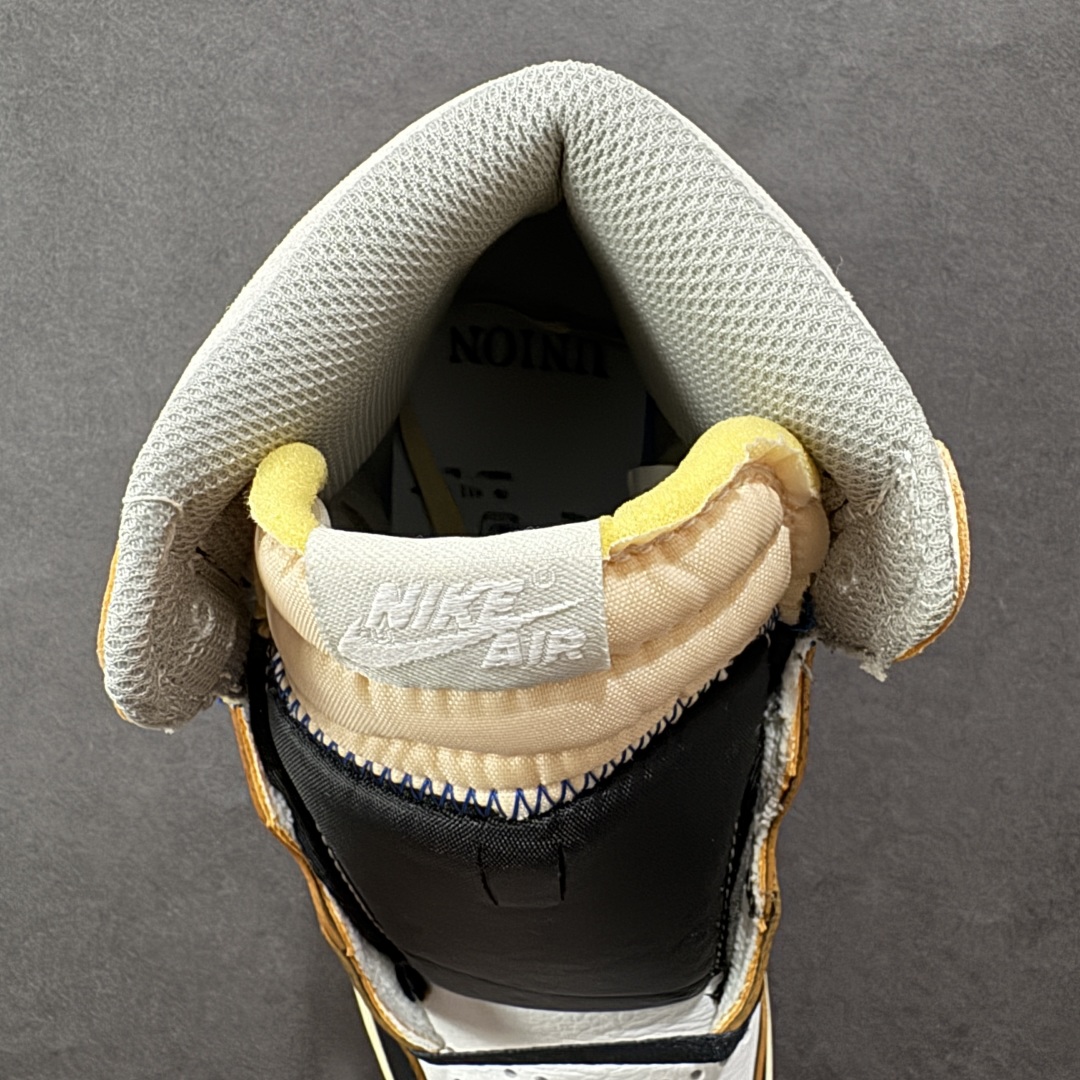 图片[7]-【头层福利版】Union x Air Jordan 1 Retro High高帮aj1 乔丹一代经典复古运动篮球板鞋 大厂福利 全头层皮料 原楦原纸板 细节如图所 尺码： 36-46-选品中心