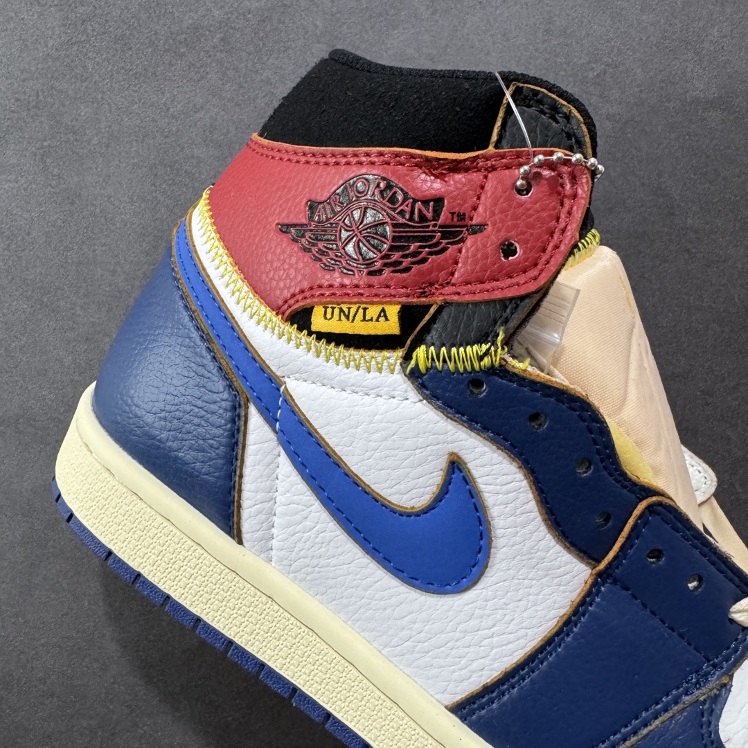 图片[6]-【头层福利版】Union x Air Jordan 1 Retro High高帮aj1 乔丹一代经典复古运动篮球板鞋 大厂福利 全头层皮料 原楦原纸板 细节如图所 尺码： 36-46-选品中心