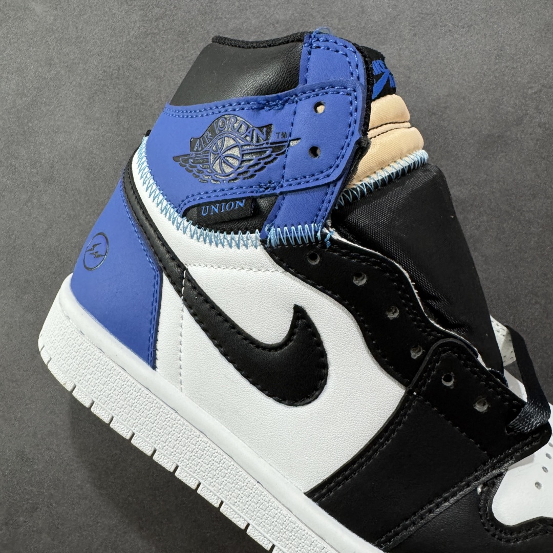 图片[6]-【头层福利版】Union x Air Jordan 1 Retro High高帮aj1 乔丹一代经典复古运动篮球板鞋 大厂福利 全头层皮料 原楦原纸板 细节如图所 尺码： 36-46-选品中心
