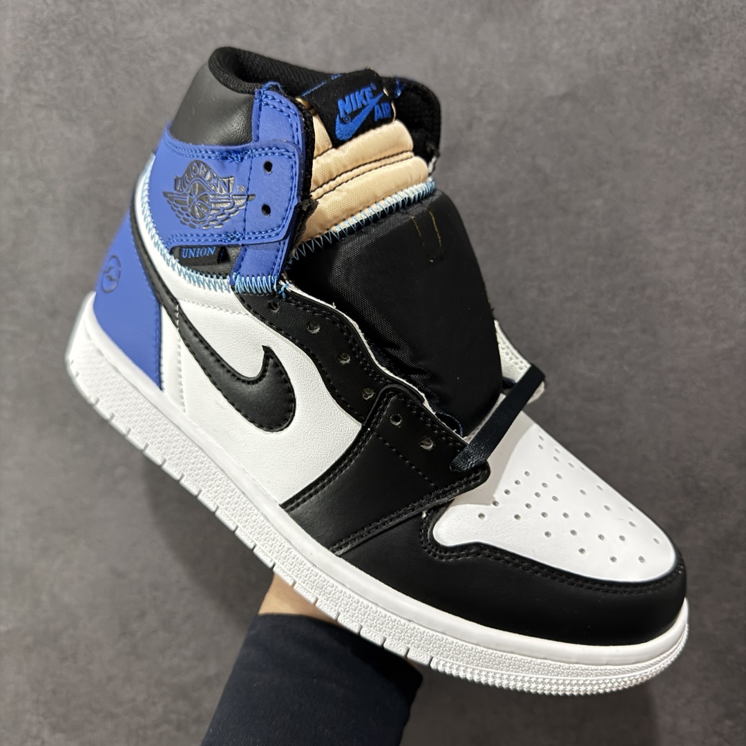 图片[3]-【头层福利版】Union x Air Jordan 1 Retro High高帮aj1 乔丹一代经典复古运动篮球板鞋 大厂福利 全头层皮料 原楦原纸板 细节如图所 尺码： 36-46-选品中心