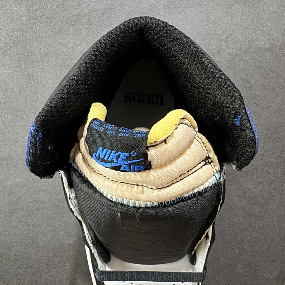 图片[7]-【头层福利版】Union x Air Jordan 1 Retro High高帮aj1 乔丹一代经典复古运动篮球板鞋 大厂福利 全头层皮料 原楦原纸板 细节如图所 尺码： 36-46-选品中心