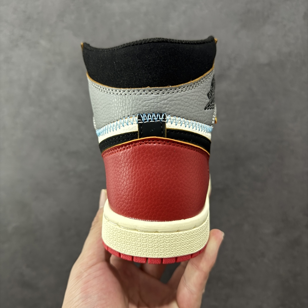 图片[4]-【头层福利版】Union x Air Jordan 1 Retro High高帮aj1 乔丹一代经典复古运动篮球板鞋 大厂福利 全头层皮料 原楦原纸板 细节如图所 尺码： 36-46-选品中心