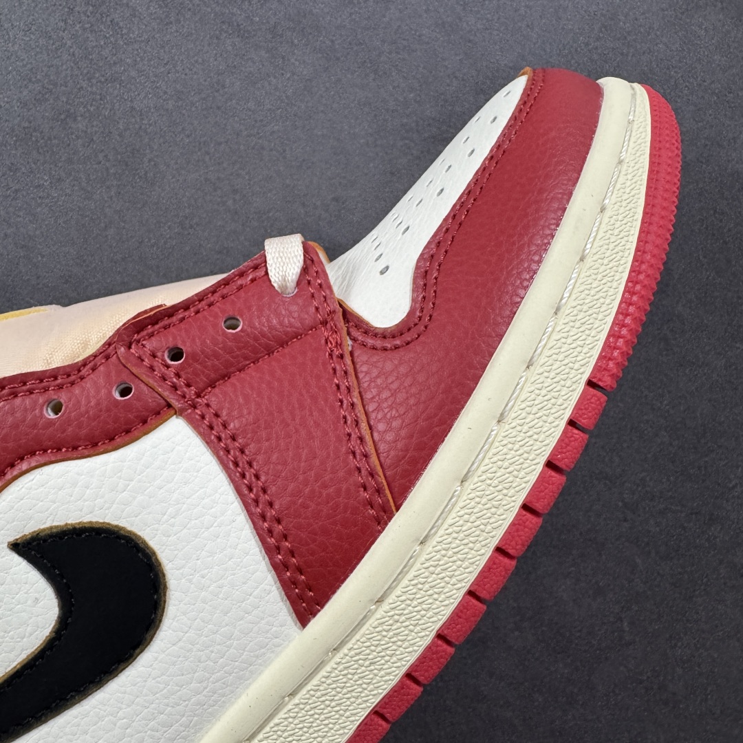 图片[5]-【头层福利版】Union x Air Jordan 1 Retro High高帮aj1 乔丹一代经典复古运动篮球板鞋 大厂福利 全头层皮料 原楦原纸板 细节如图所 尺码： 36-46-选品中心