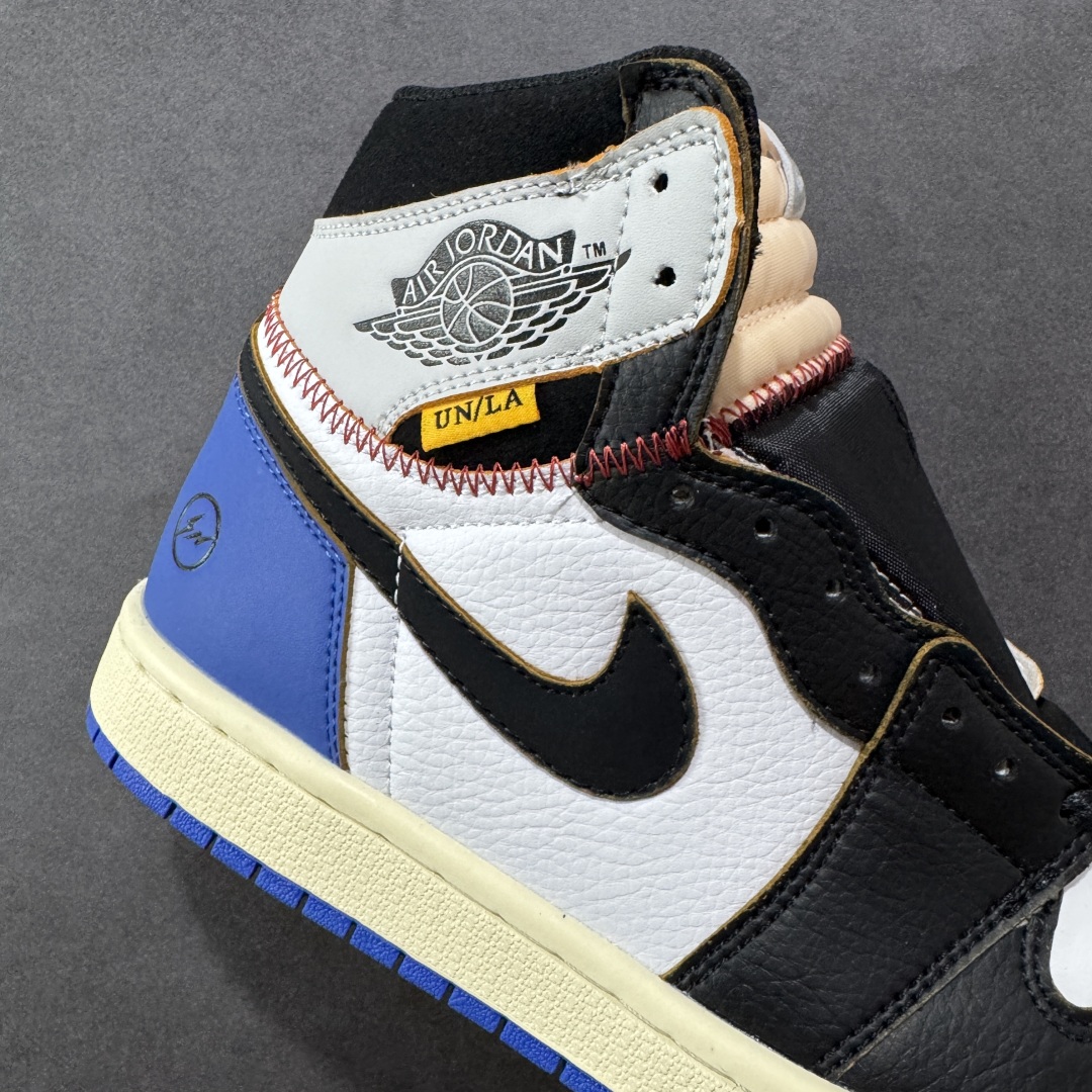 图片[6]-【头层福利版】Union x Air Jordan 1 Retro High高帮aj1 乔丹一代经典复古运动篮球板鞋 大厂福利 全头层皮料 原楦原纸板 细节如图所 尺码： 36-46-选品中心