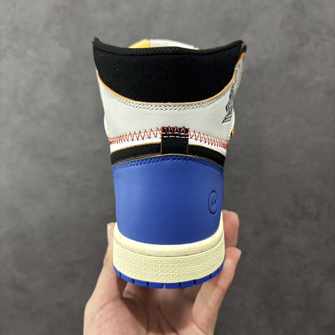图片[4]-【头层福利版】Union x Air Jordan 1 Retro High高帮aj1 乔丹一代经典复古运动篮球板鞋 大厂福利 全头层皮料 原楦原纸板 细节如图所 尺码： 36-46-选品中心
