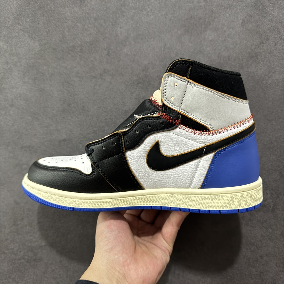 图片[2]-【头层福利版】Union x Air Jordan 1 Retro High高帮aj1 乔丹一代经典复古运动篮球板鞋 大厂福利 全头层皮料 原楦原纸板 细节如图所 尺码： 36-46-选品中心