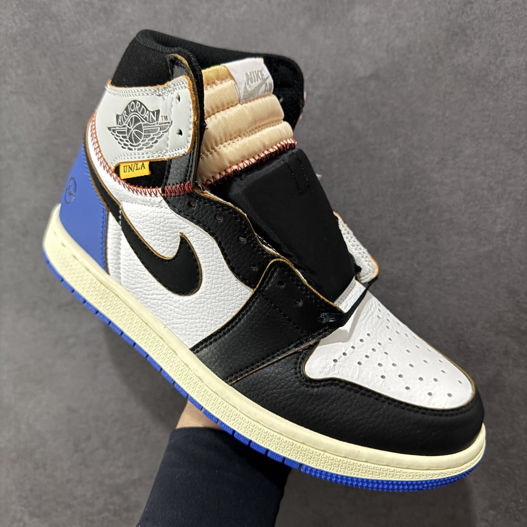 图片[3]-【头层福利版】Union x Air Jordan 1 Retro High高帮aj1 乔丹一代经典复古运动篮球板鞋 大厂福利 全头层皮料 原楦原纸板 细节如图所 尺码： 36-46-选品中心