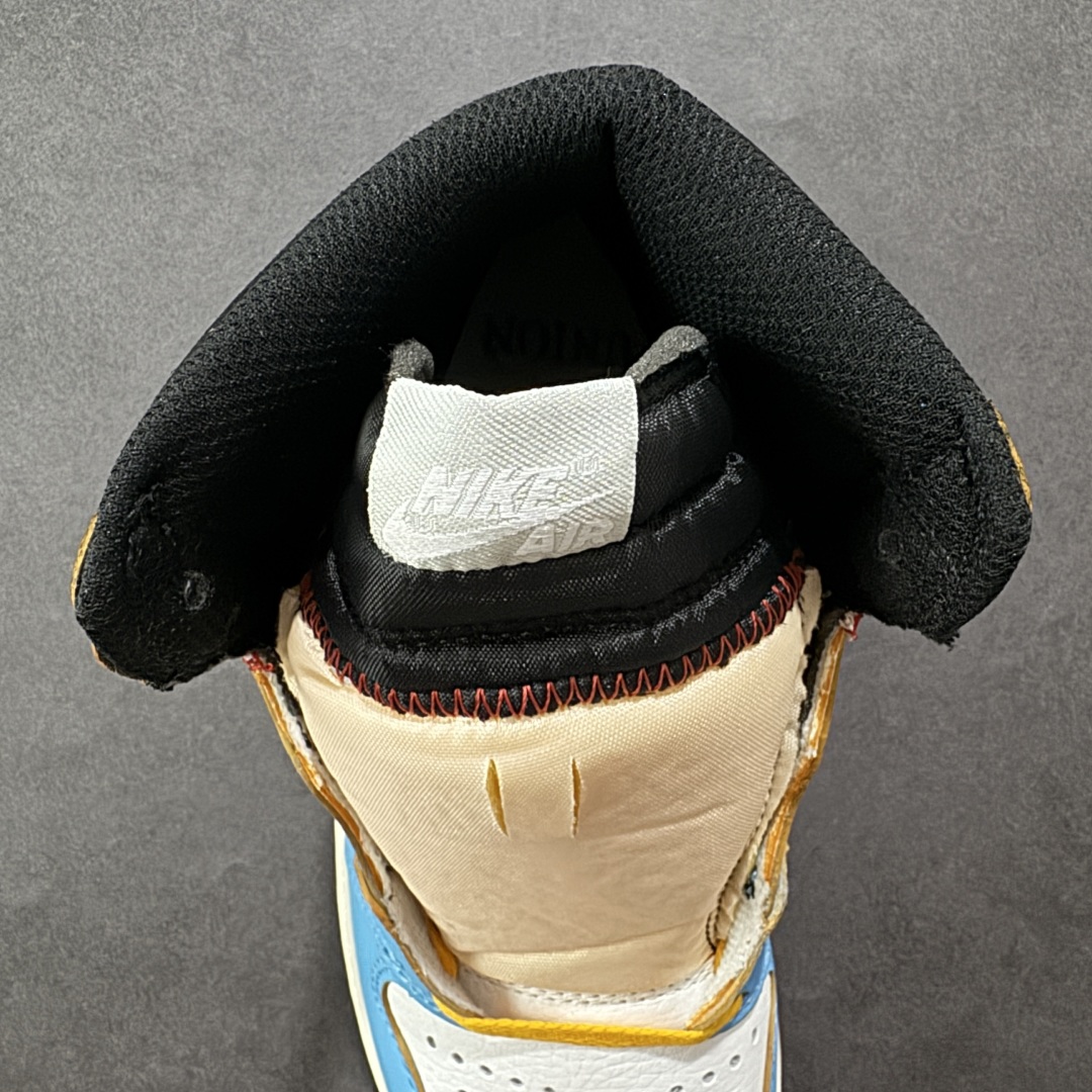 图片[7]-【头层福利版】Union x Air Jordan 1 Retro High高帮aj1 乔丹一代经典复古运动篮球板鞋 大厂福利 全头层皮料 原楦原纸板 细节如图所 尺码： 36-46-选品中心