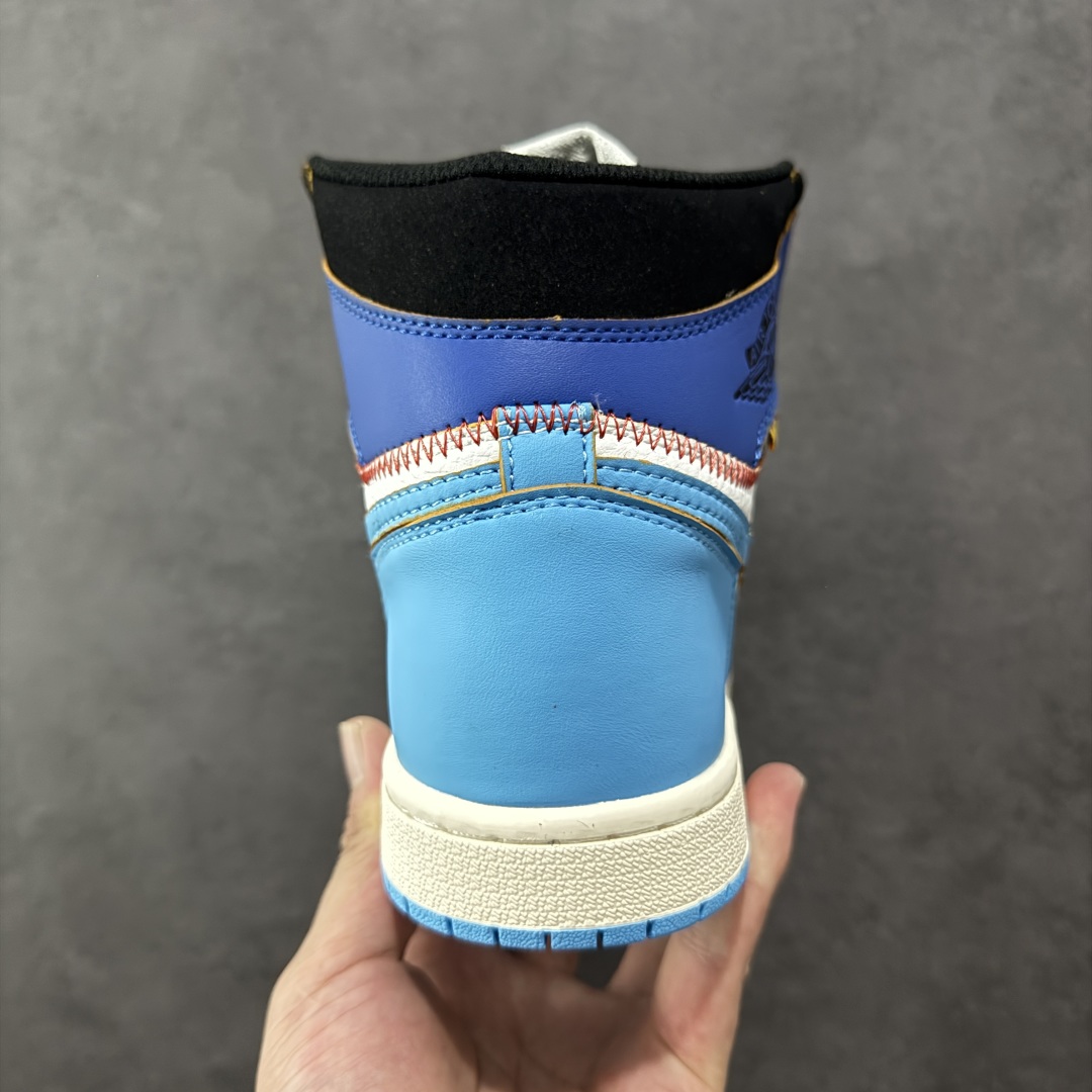 图片[4]-【头层福利版】Union x Air Jordan 1 Retro High高帮aj1 乔丹一代经典复古运动篮球板鞋 大厂福利 全头层皮料 原楦原纸板 细节如图所 尺码： 36-46-选品中心