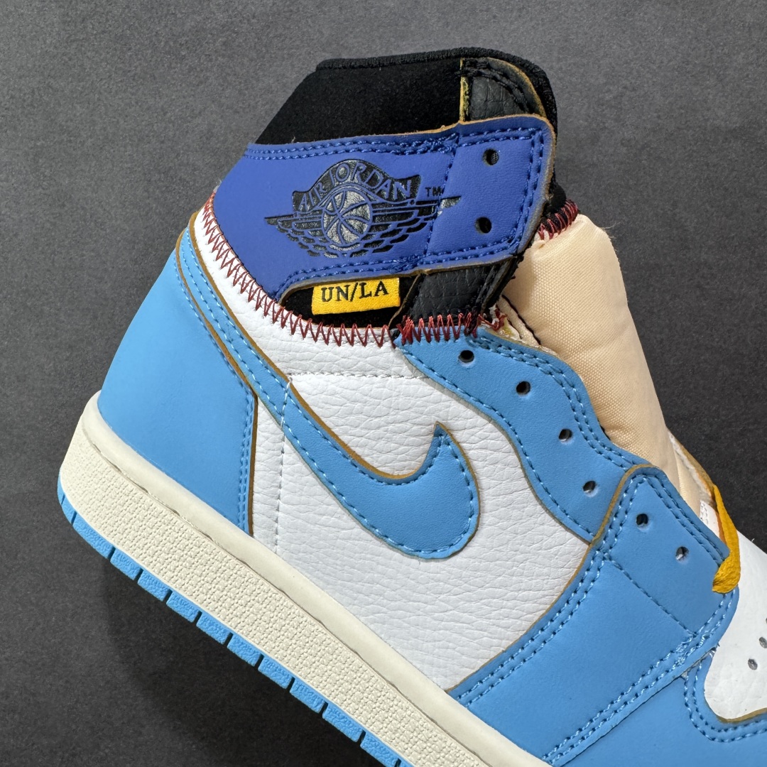 图片[6]-【头层福利版】Union x Air Jordan 1 Retro High高帮aj1 乔丹一代经典复古运动篮球板鞋 大厂福利 全头层皮料 原楦原纸板 细节如图所 尺码： 36-46-选品中心