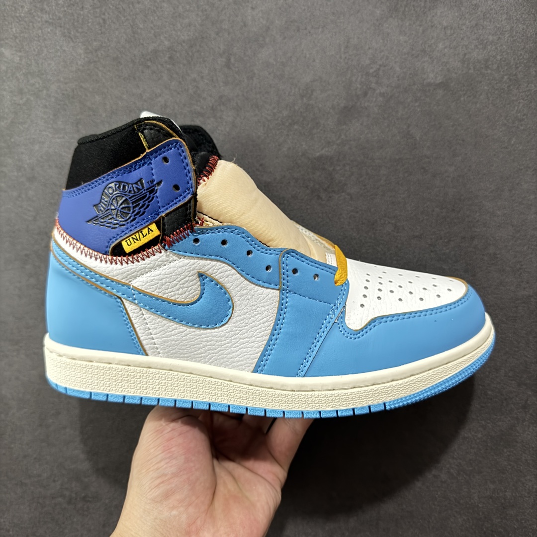 【头层福利版】Union x Air Jordan 1 Retro High高帮aj1 乔丹一代经典复古运动篮球板鞋 大厂福利 全头层皮料 原楦原纸板 细节如图所 尺码: 36-46-选品中心