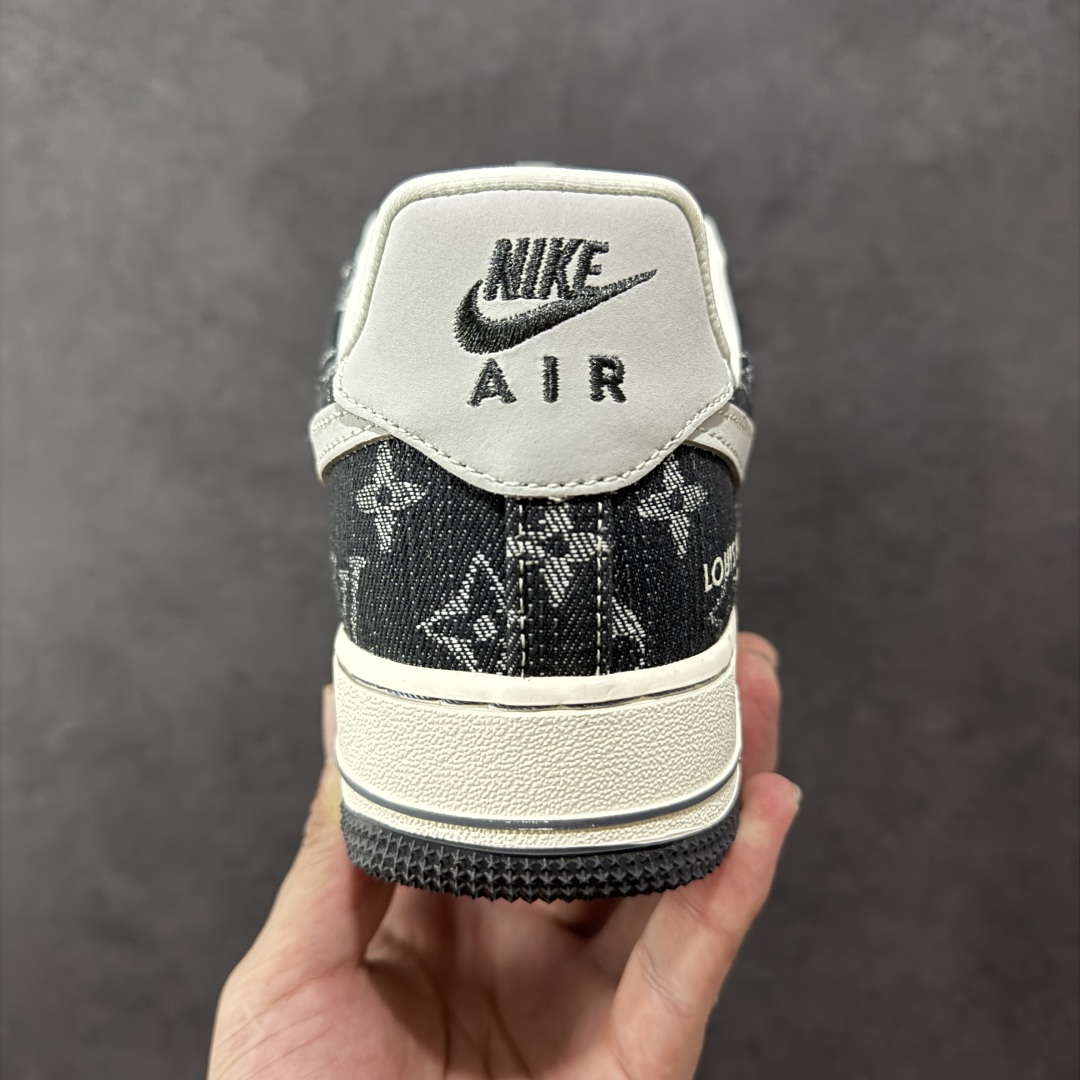 图片[4]-【定制版】Nike Air Force 1\’07 Low LV联名 黑牛仔 空军一号低帮休闲板鞋 ZD1988-003  原楦头原纸板 原装鞋盒 原厂鞋底 超高清洁度 细节完美  尺码：36 36.5 37.5 38 38.5 39 40 40.5 41 42 42.5 43 44 44.5 45-选品中心