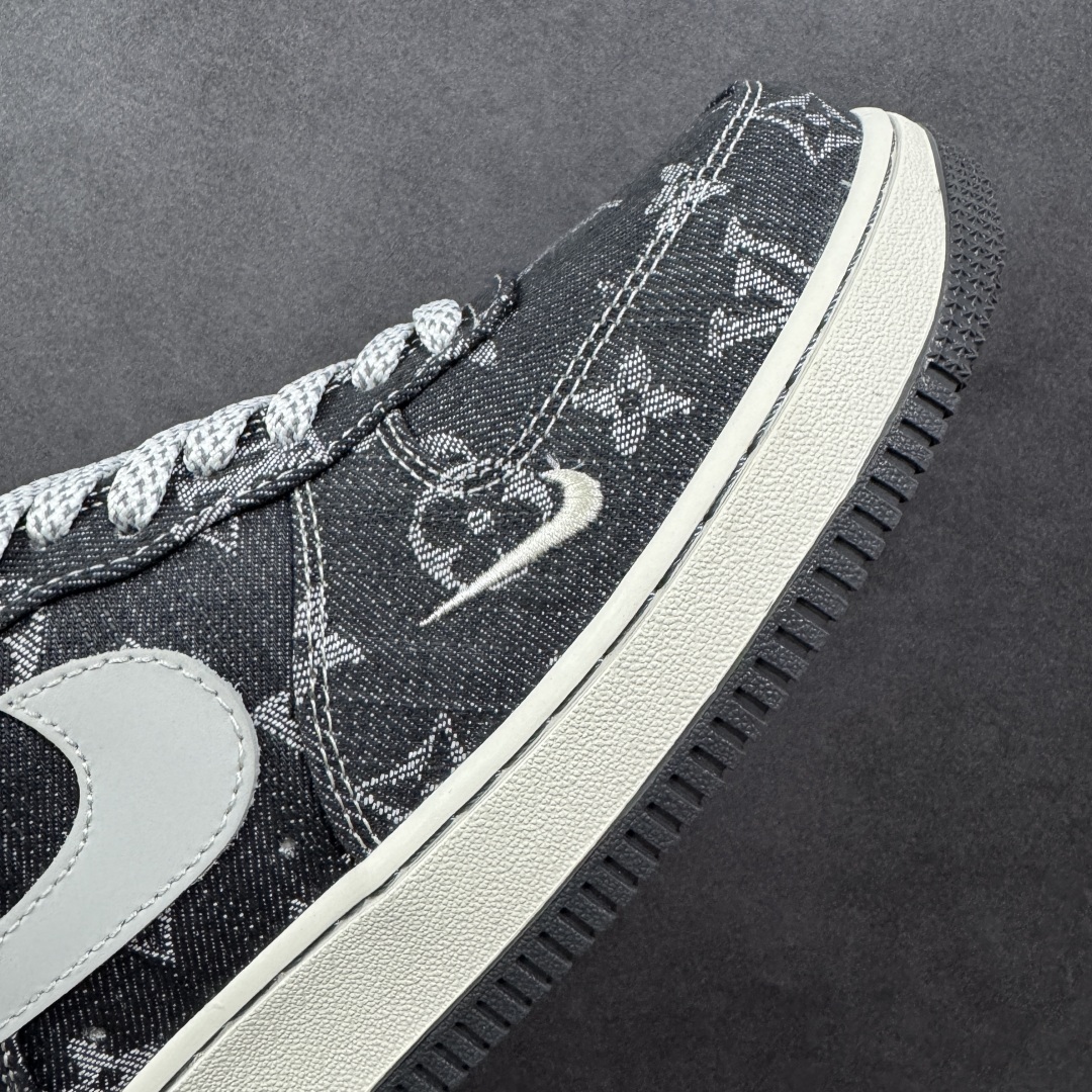 图片[5]-【定制版】Nike Air Force 1\’07 Low LV联名 黑牛仔 空军一号低帮休闲板鞋 ZD1988-003  原楦头原纸板 原装鞋盒 原厂鞋底 超高清洁度 细节完美  尺码：36 36.5 37.5 38 38.5 39 40 40.5 41 42 42.5 43 44 44.5 45-选品中心