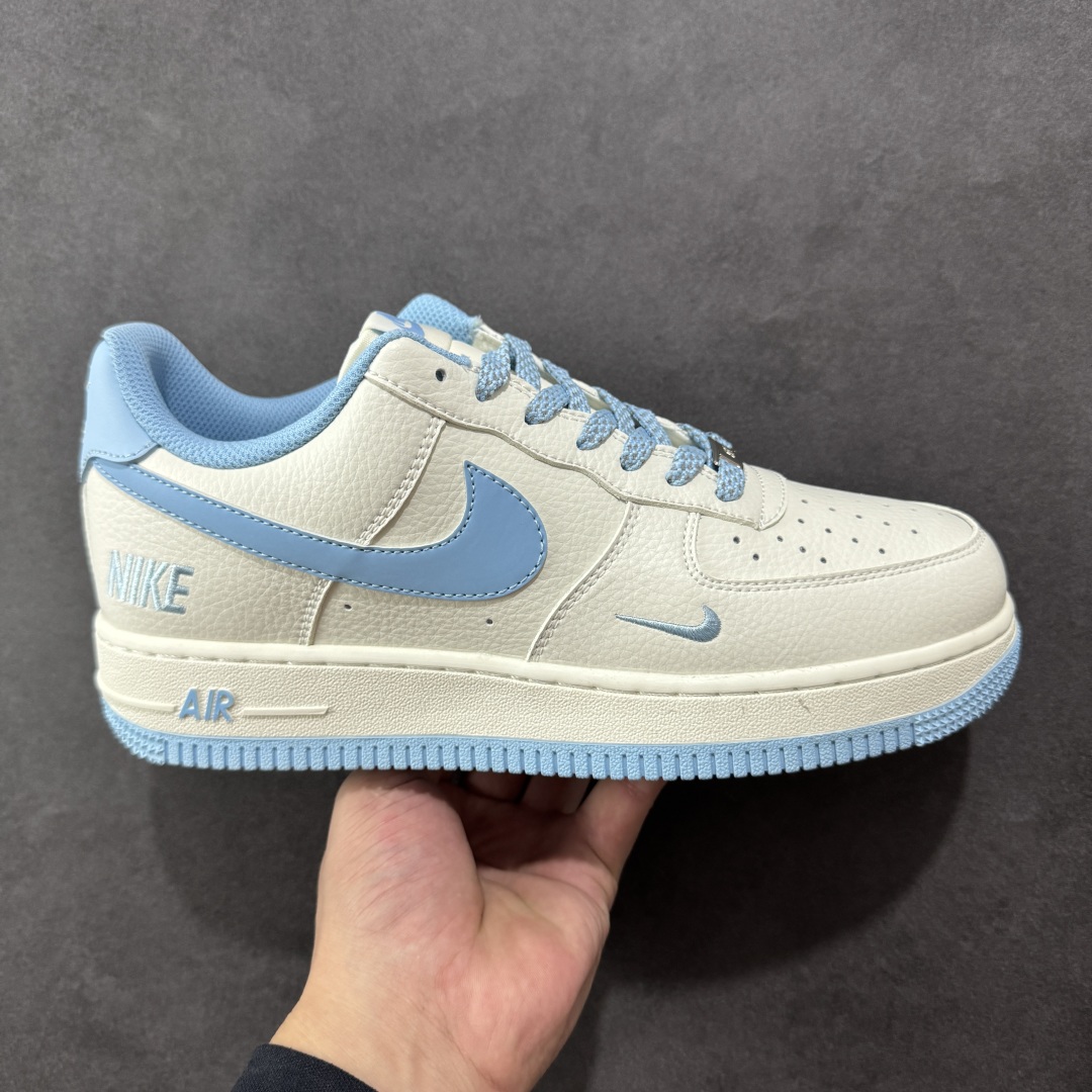 【定制版】Nike Air Force 1\'07 Low 联名 天蓝勾 空军一号低帮休闲板鞋  #原楦头原纸板 原装鞋盒 原厂鞋底 超高清洁度 细节完美 货号:CS5288-030  尺码:36 36.5 37.5 38 38.5 39 40 40.5 41 42 42.5 43 44 44.5 45-选品中心