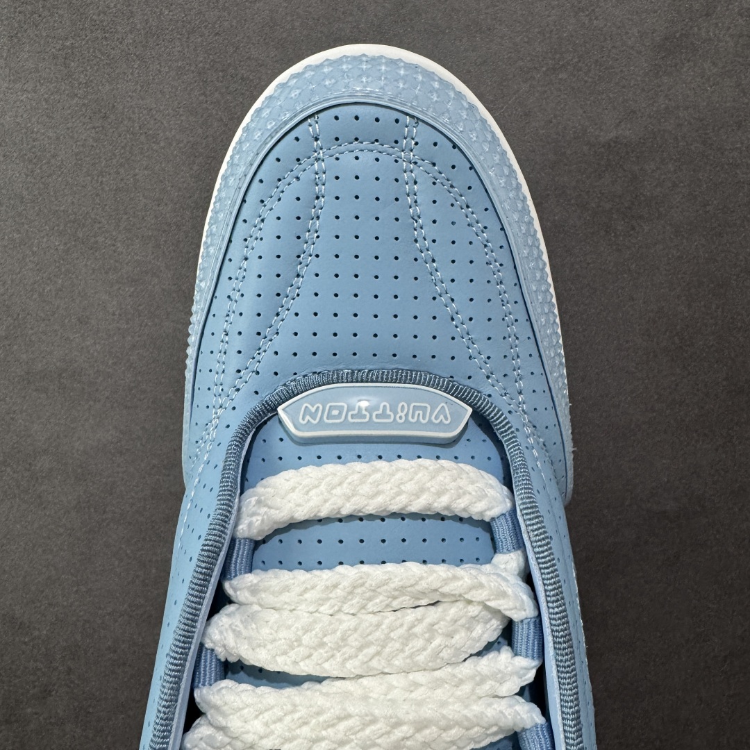 图片[8]-【广东纯原版本】LV Skate Sneaker 路易威登 2025年新款运动板鞋 蛇年限定 春夏秀场初次亮相，此次以粒面牛皮革焕新呈现。加垫鞋领和鞋舌援引滑板鞋设计，科技鞋带和橡胶外底完善整体。粒面牛皮革网面拼接鞋面，橡胶外底，鞋舌和鞋底 后部饰有 LV 标识。 尺码：35-46-选品中心