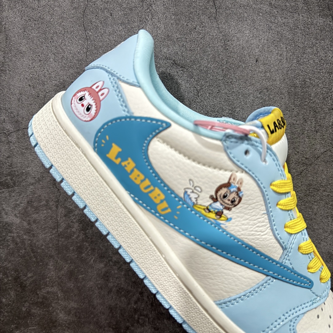  
【定制版】Travis Scott x Nike Air Jordan 1 Low x LABUBU