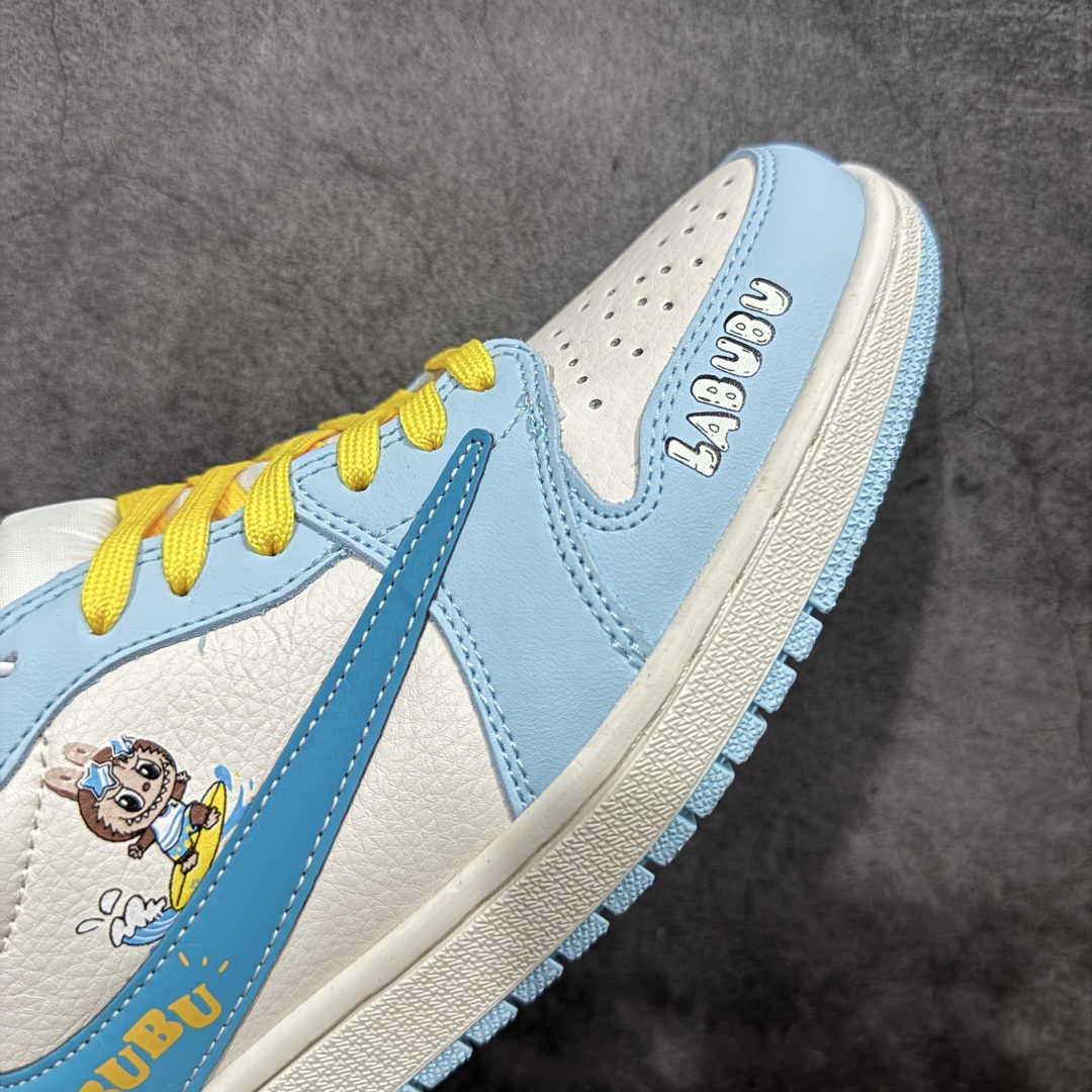  
【定制版】Travis Scott x Nike Air Jordan 1 Low x LABUBU
