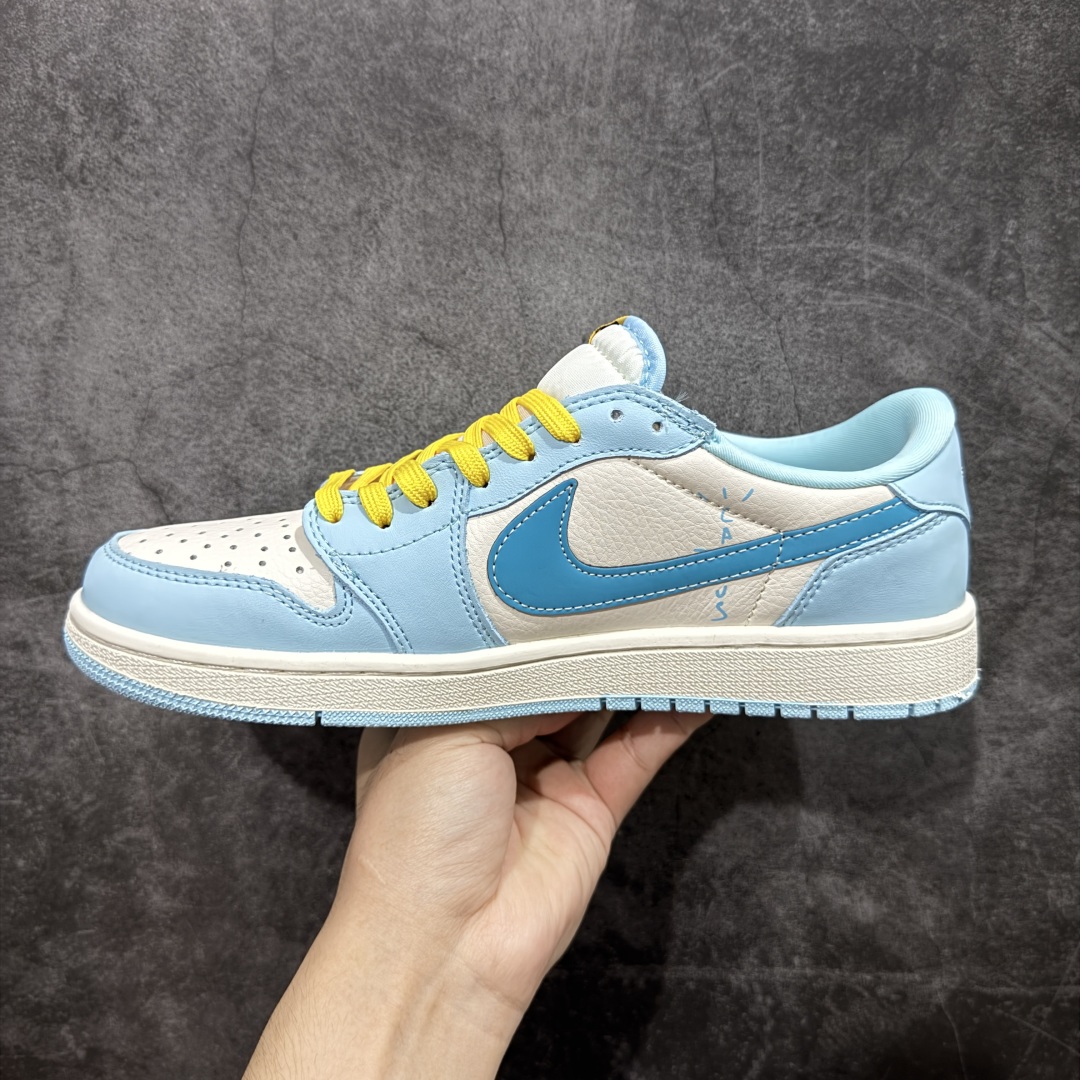  
【定制版】Travis Scott x Nike Air Jordan 1 Low x LABUBU