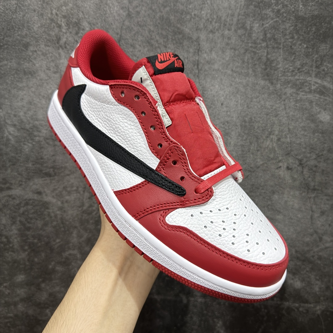  
Travis Scott x Air Jordan AJ1 Low OG SP TS联名倒钩低帮 白