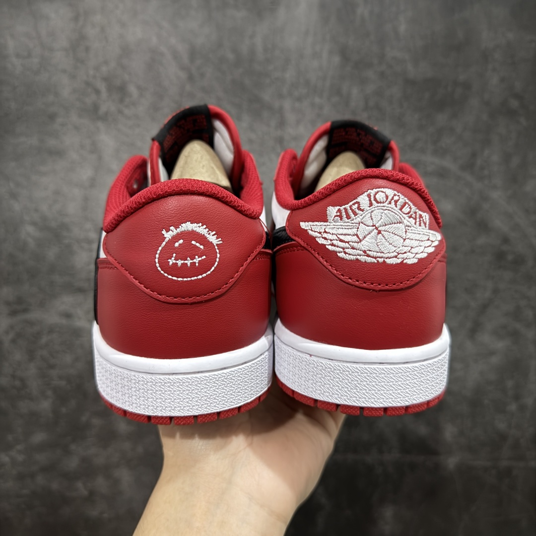  
Travis Scott x Air Jordan AJ1 Low OG SP TS联名倒钩低帮 白