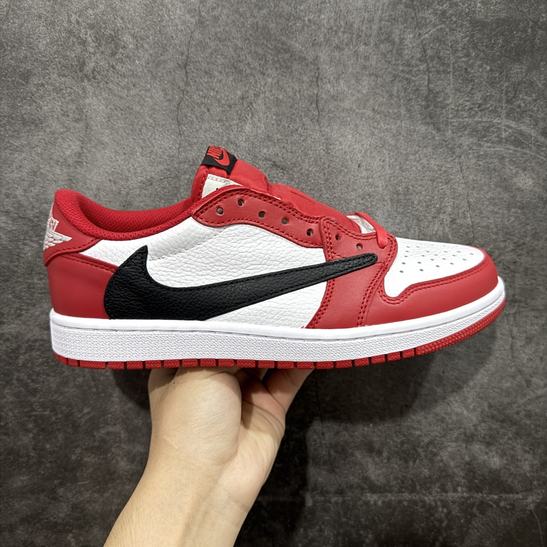  
Travis Scott x Air Jordan AJ1 Low OG SP TS联名倒钩低帮 白