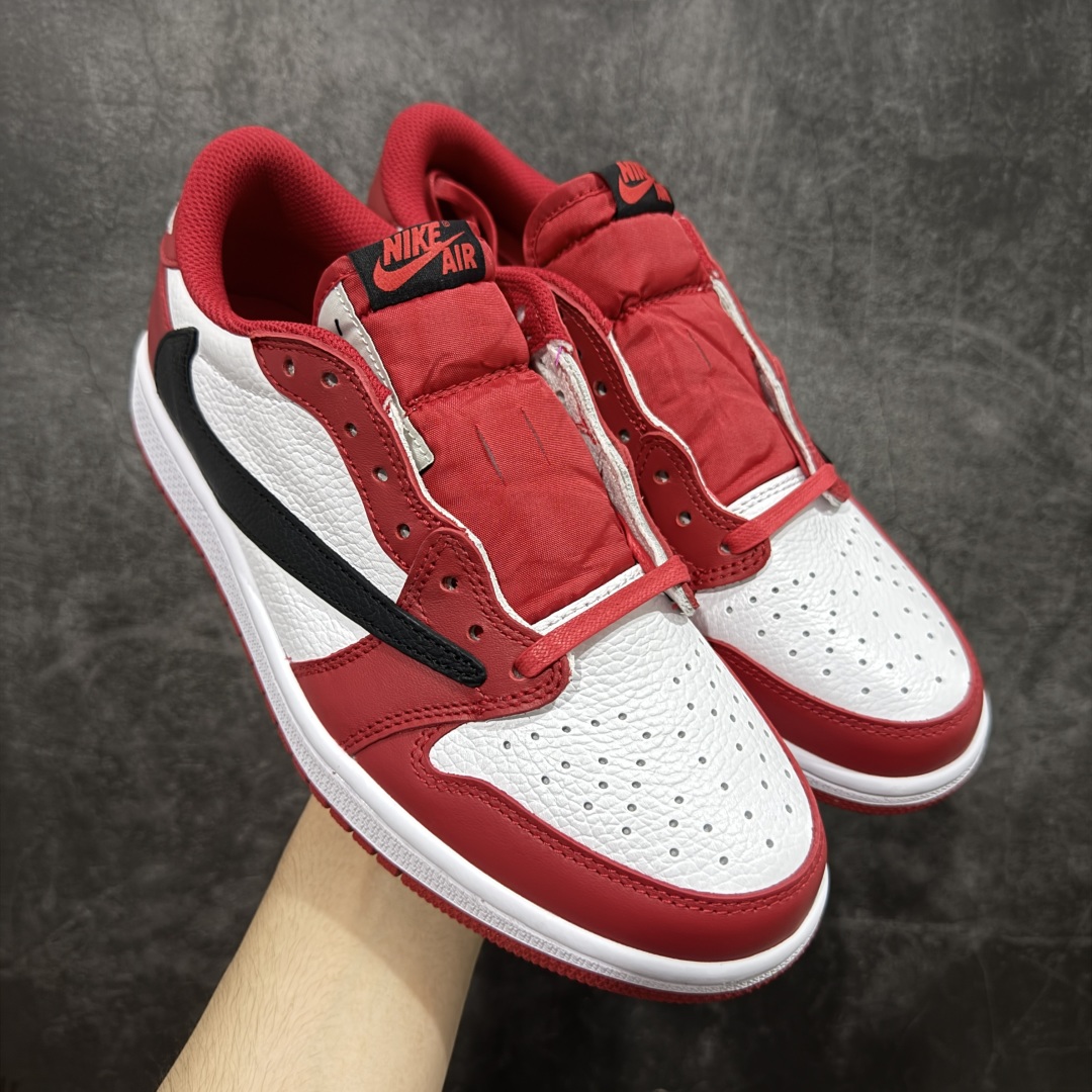  
Travis Scott x Air Jordan AJ1 Low OG SP TS联名倒钩低帮 白