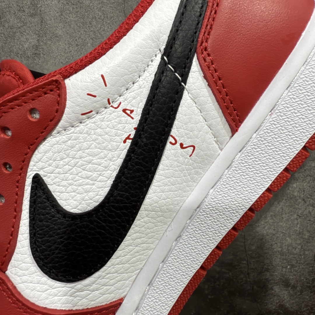  
Travis Scott x Air Jordan AJ1 Low OG SP TS联名倒钩低帮 白